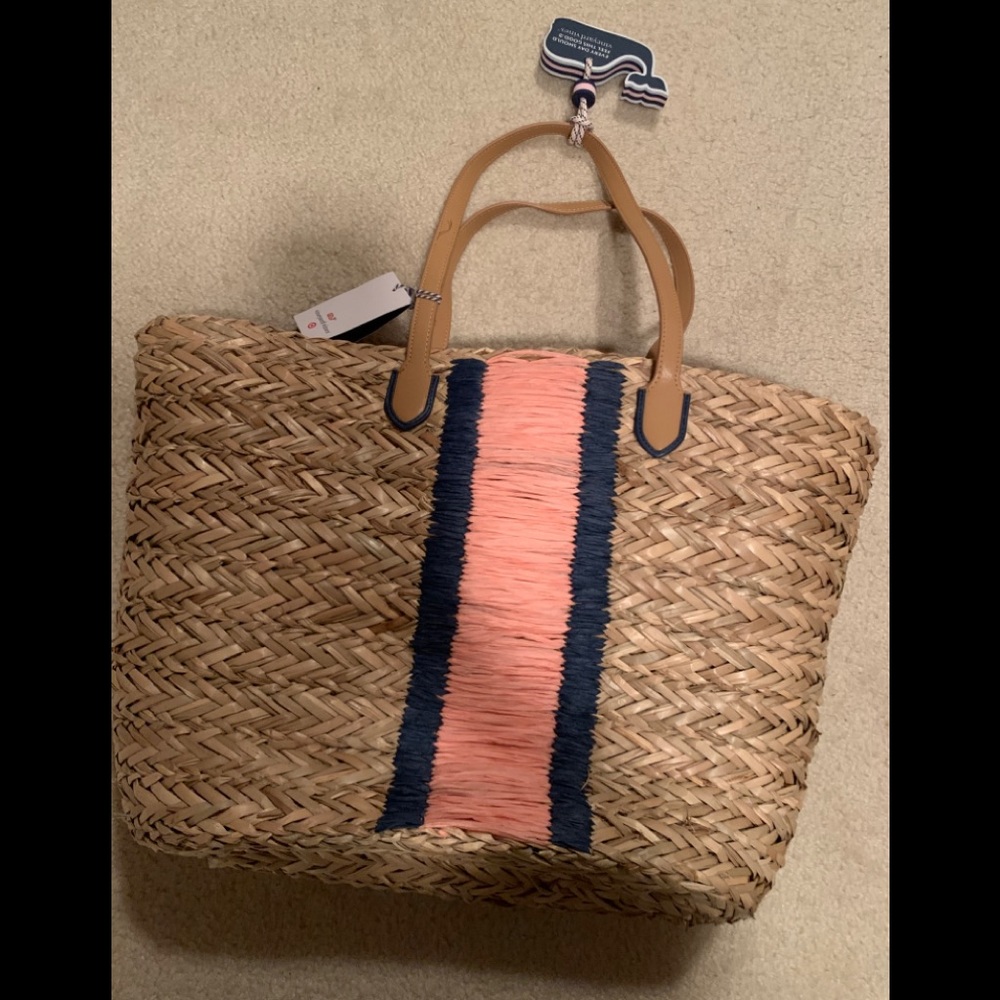 Vineyard +target straw tote